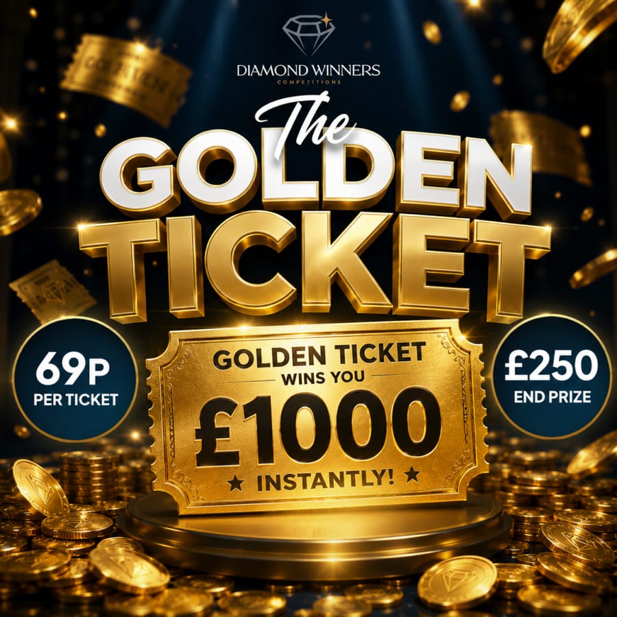 The Golden Ticket! Win £1000 Instantly!