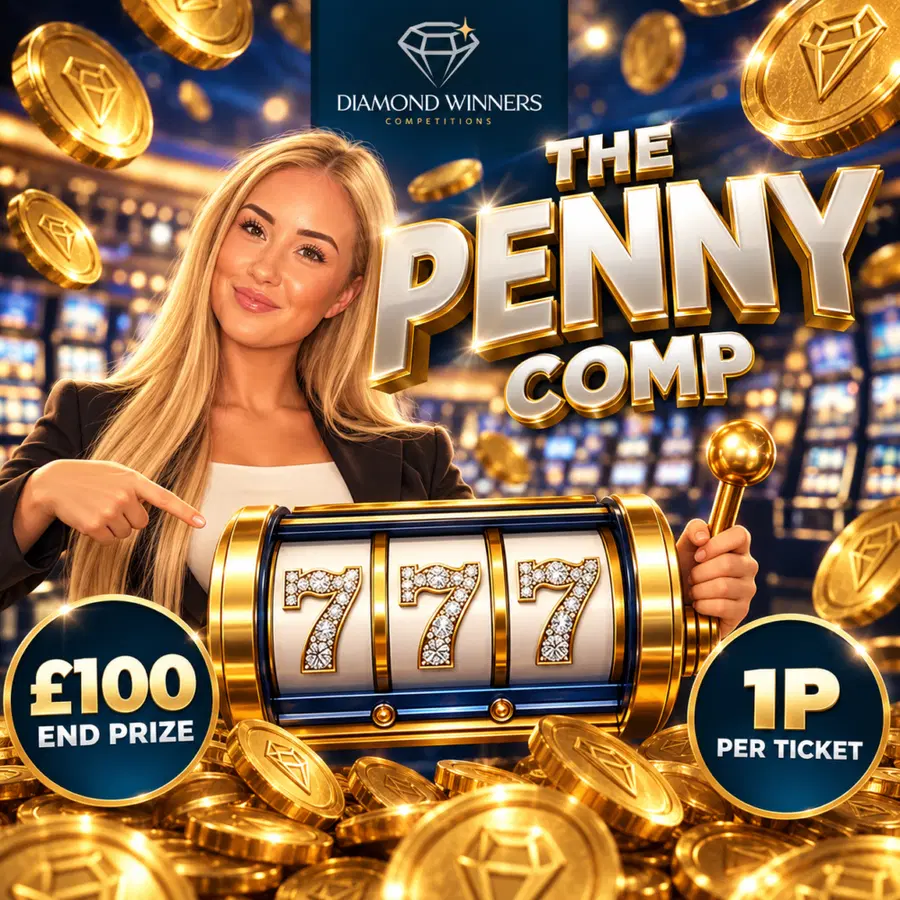 Penny’s New Penny Comp! – just 1p a Ticket!