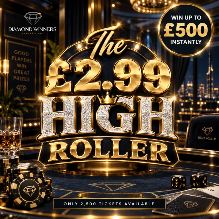 £2.99 HIGH ROLLER – Low Odds!