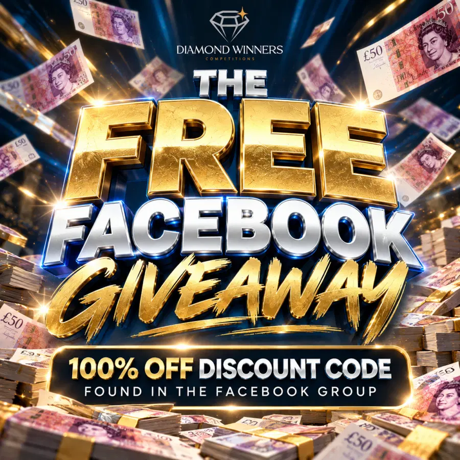The Free Facebook Giveaway! Over £1,750+ in Prizes!