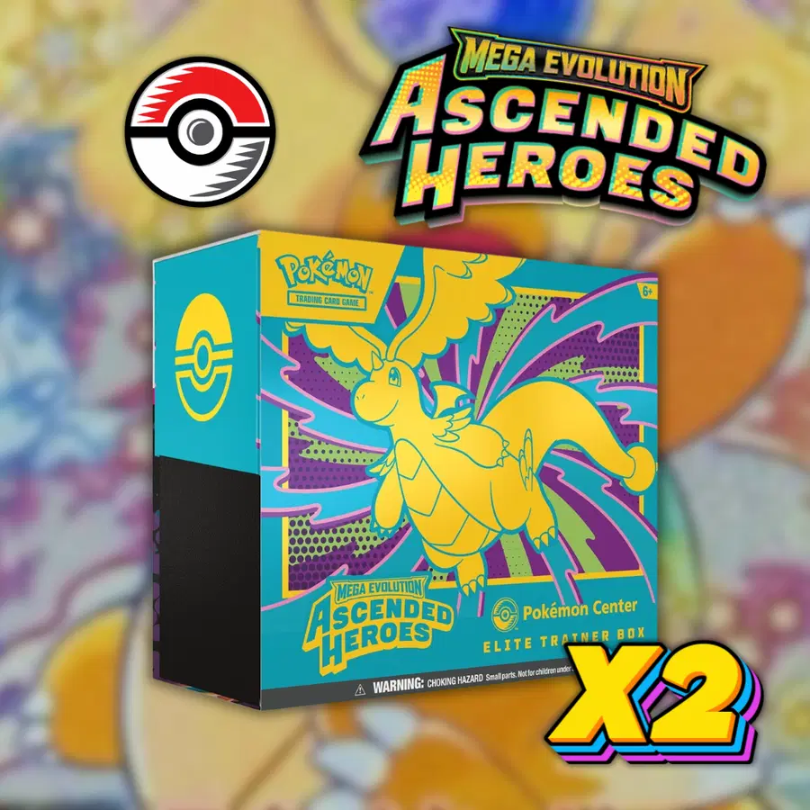 TWO Ascended Heroes Pokémon Centre ETBs! #21 – AUTO DRAW
