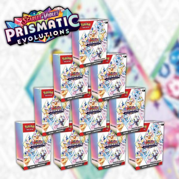 TEN Prismatic Evolutions Booster Bundles! #65
