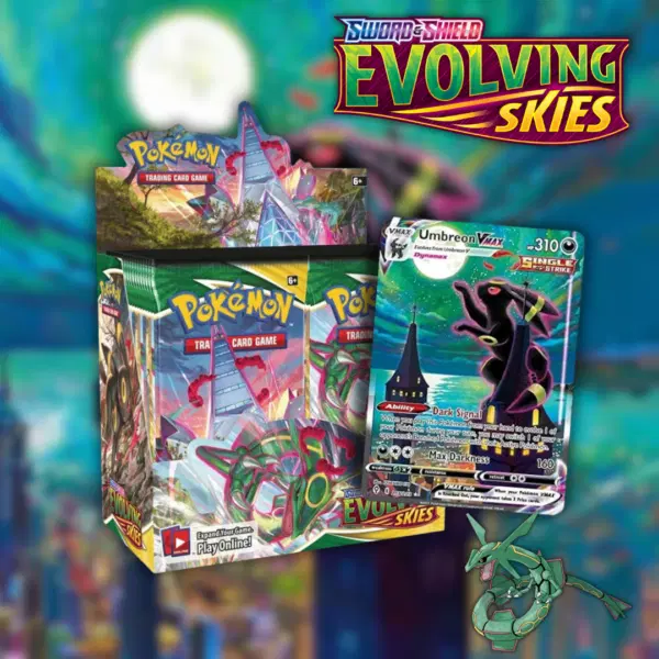 Evolving Skies Booster Box! (ULTRA LOW ODDS) #23 – AUTO DRAW