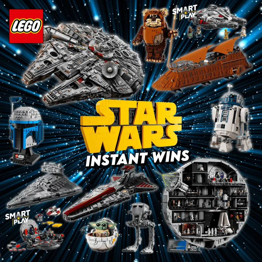 LEGO Death Star+ £16,000 LEGO Star Wars Instant Wins!