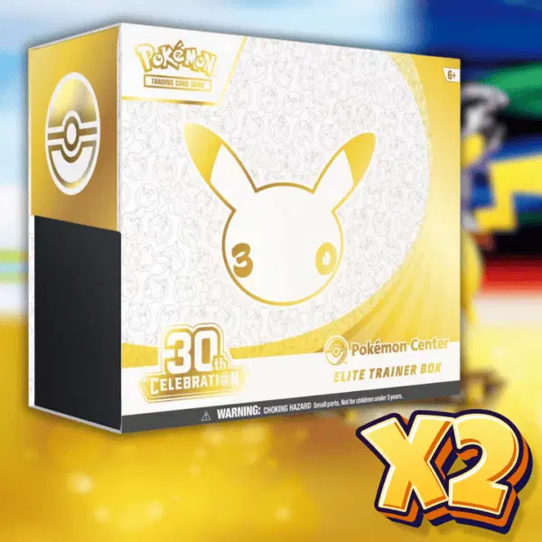 Two 30th Celebration Pokemon Center ETBs! #1 – AUTO DRAW