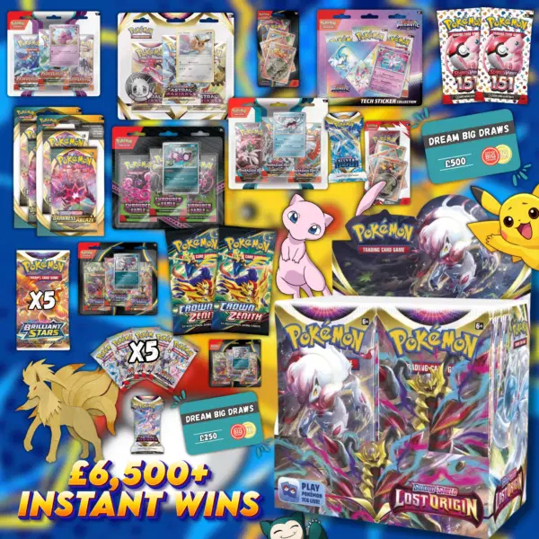 Lost Origin Booster Box + £6,500 Instant Wins!