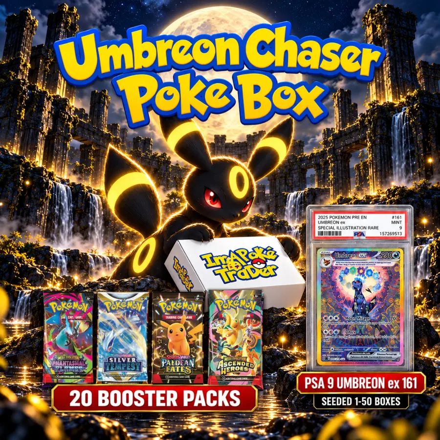 ImAPokeTrader Umbreon Chaser Mystery Box! #1 – AUTO DRAW