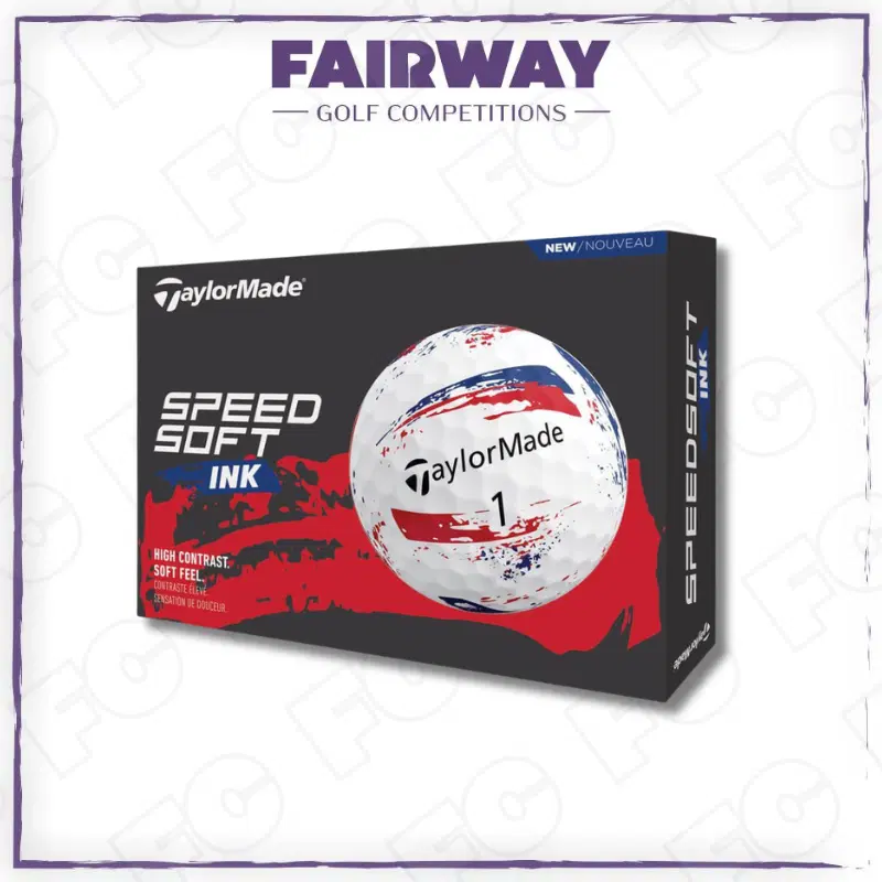 WIN 2 dozen TaylorMade SpeedSoft Ink Golf Balls!