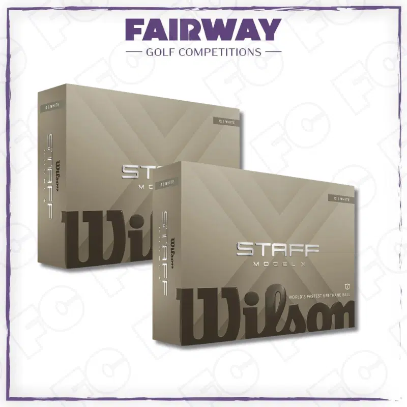 WIN 2 dozen Wilson Staff Model X Golf Balls!