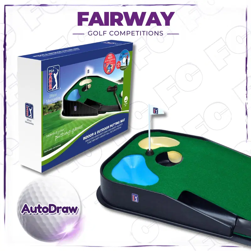 WIN A PGA Tour Indoor & Outdoor Putting Mat! – AUTO DRAW