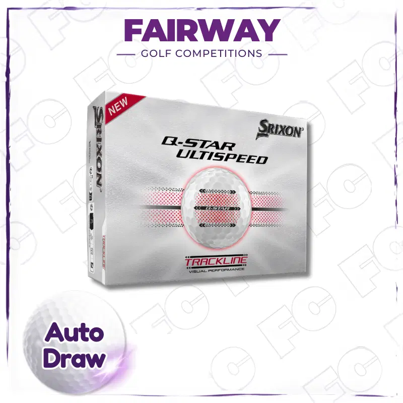 WIN 1 dozen Srixon Q Star Ultispeed Trackline Golf Balls! – AUTO DRAW