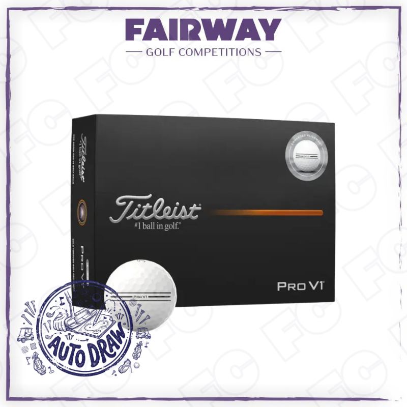 WIN a box of premium golf balls of choice – AUTO DRAW