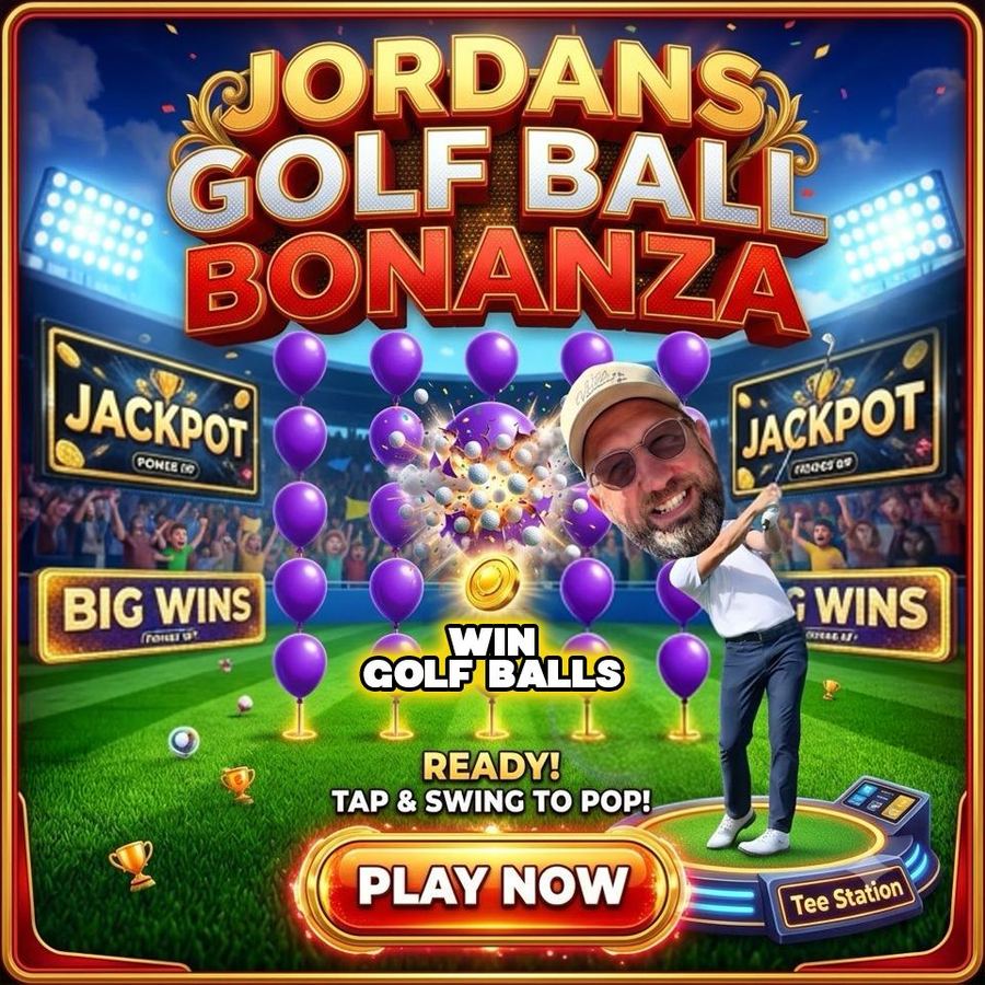 Jordan’s Golf Ball Bonanza! 2,000 prizes to win INSTANTLY!