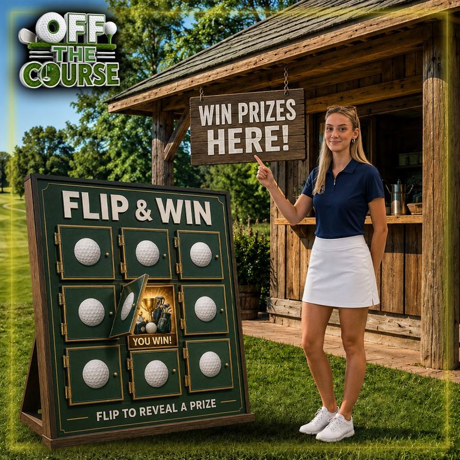 OFF THE COURSE WINS! 1,000 prizes to win INSTANTLY!