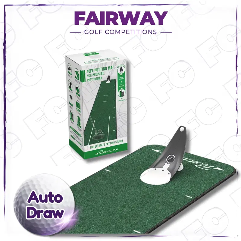 WIN A PuttOUT 10ft Golf Putting Mat & Trainer Bundle! – AUTO DRAW