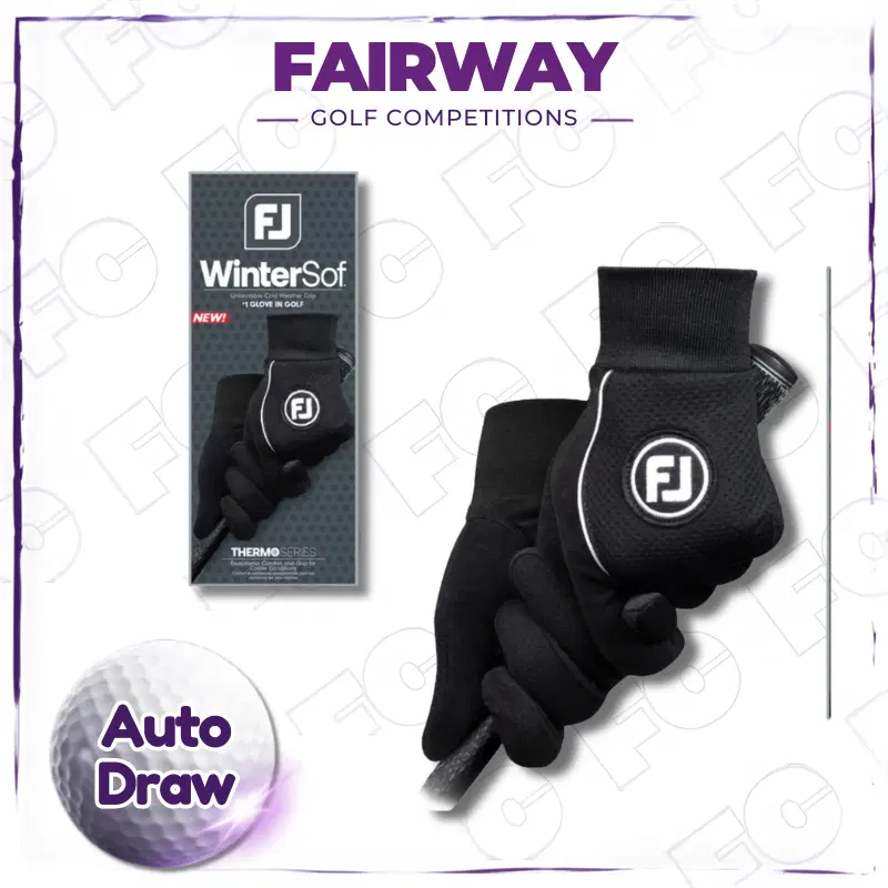 WIN a Pair of FootJoy WinterSoft Cold Weather Gloves! – AUTO DRAW
