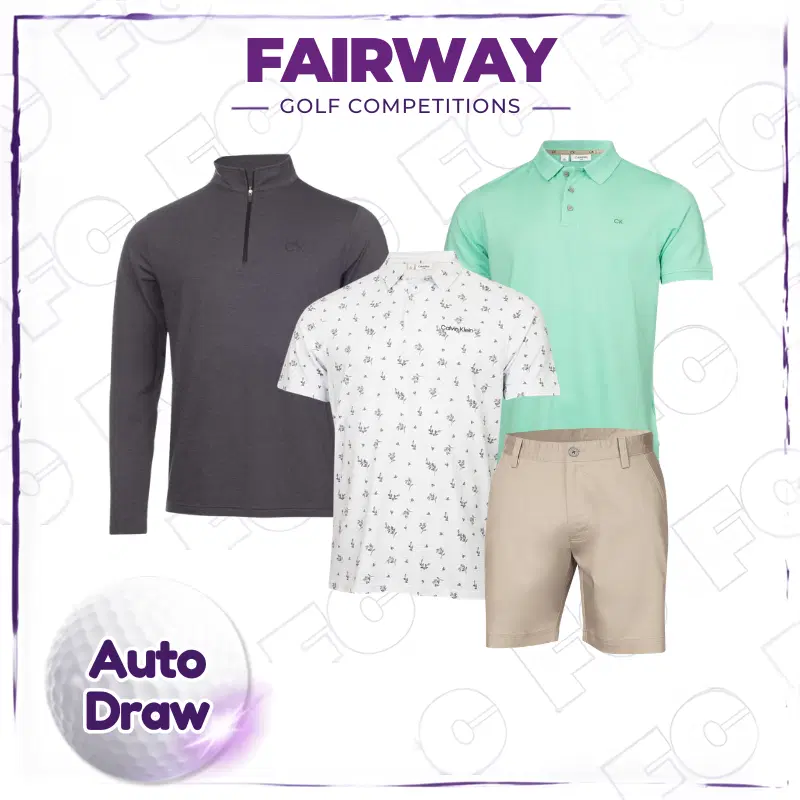 WIN A Calvin Klein Golf Clothing Bundle – AUTO DRAW