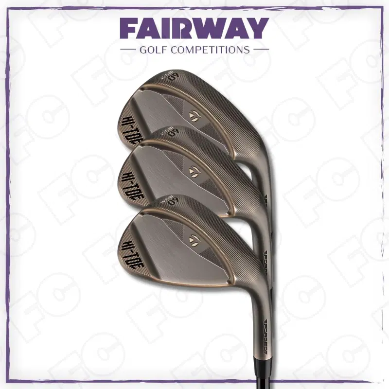 WIN 3x TaylorMade Hi-Toe 5 Aged Copper Golf Wedges!