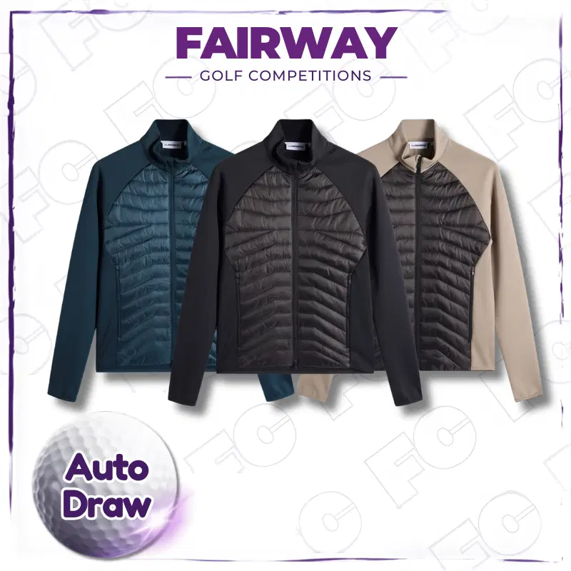 WIN A J Lindeberg Heyden Quilt Hybrid Jacket of your choice! – AUTO DRAW