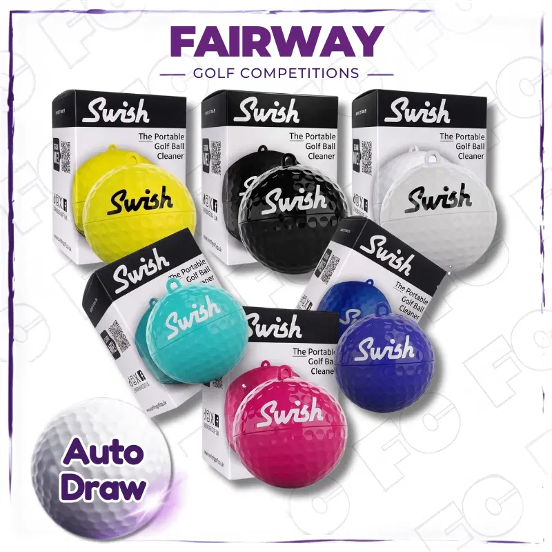 WIN a Swish Portable Golf Ball Cleaner! – AUTO DRAW