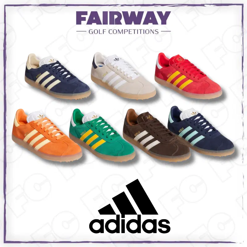 WIN Adidas Originals Gazelle Golf Shoes of Choice!