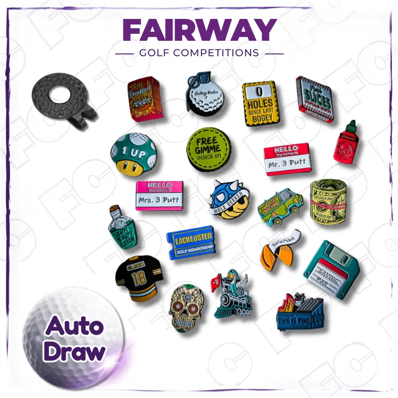 WIN a Sinking Birdies 5x Mystery Ball Marker Bundle! – AUTO DRAW