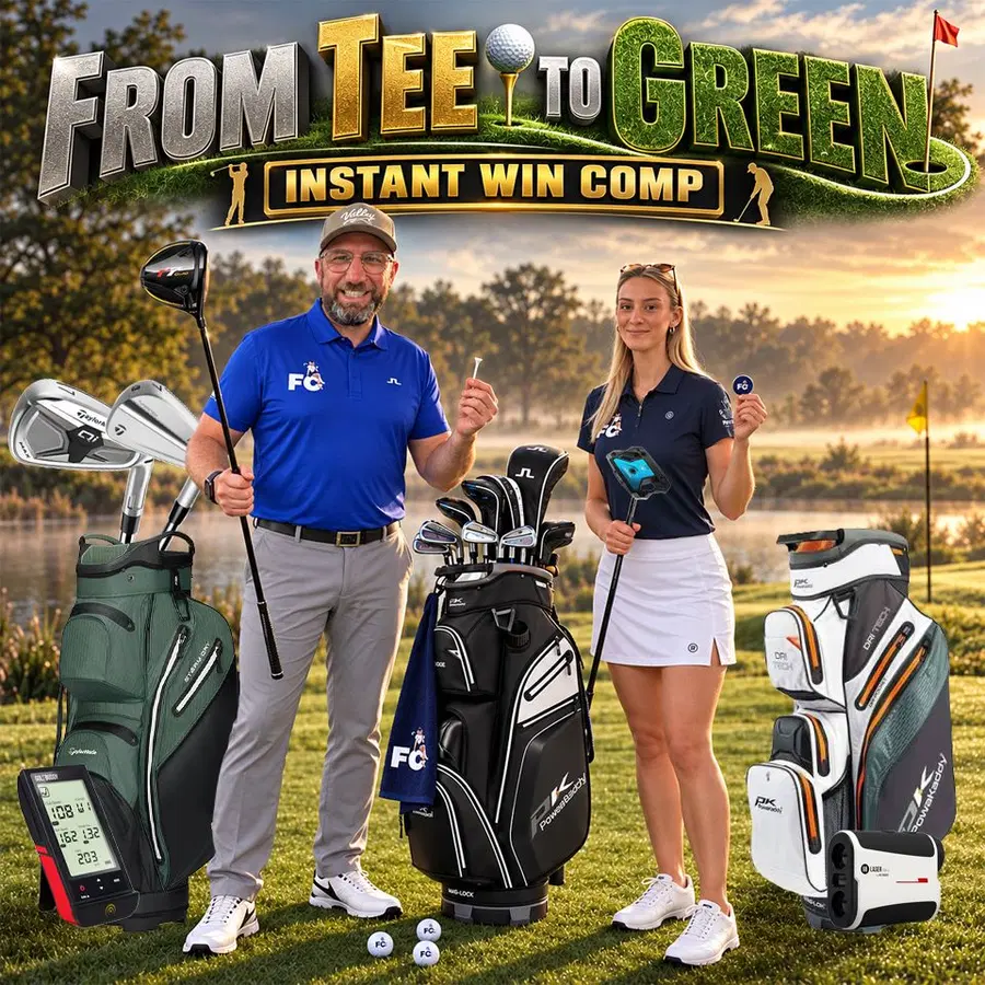 FROM TEE TO GREEN! 1,000 PRIZES TO FIND INSTANTLY!