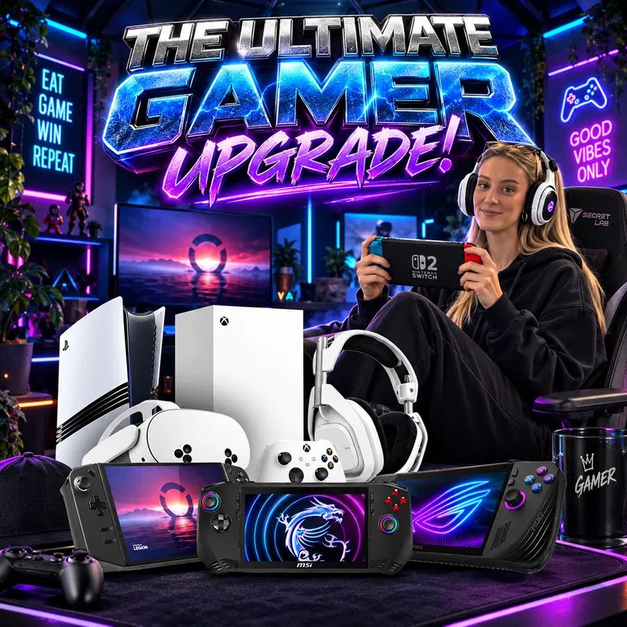 The Ultimate Gamer Upgrade! 1,000 Prizes to win INSTANTLY!