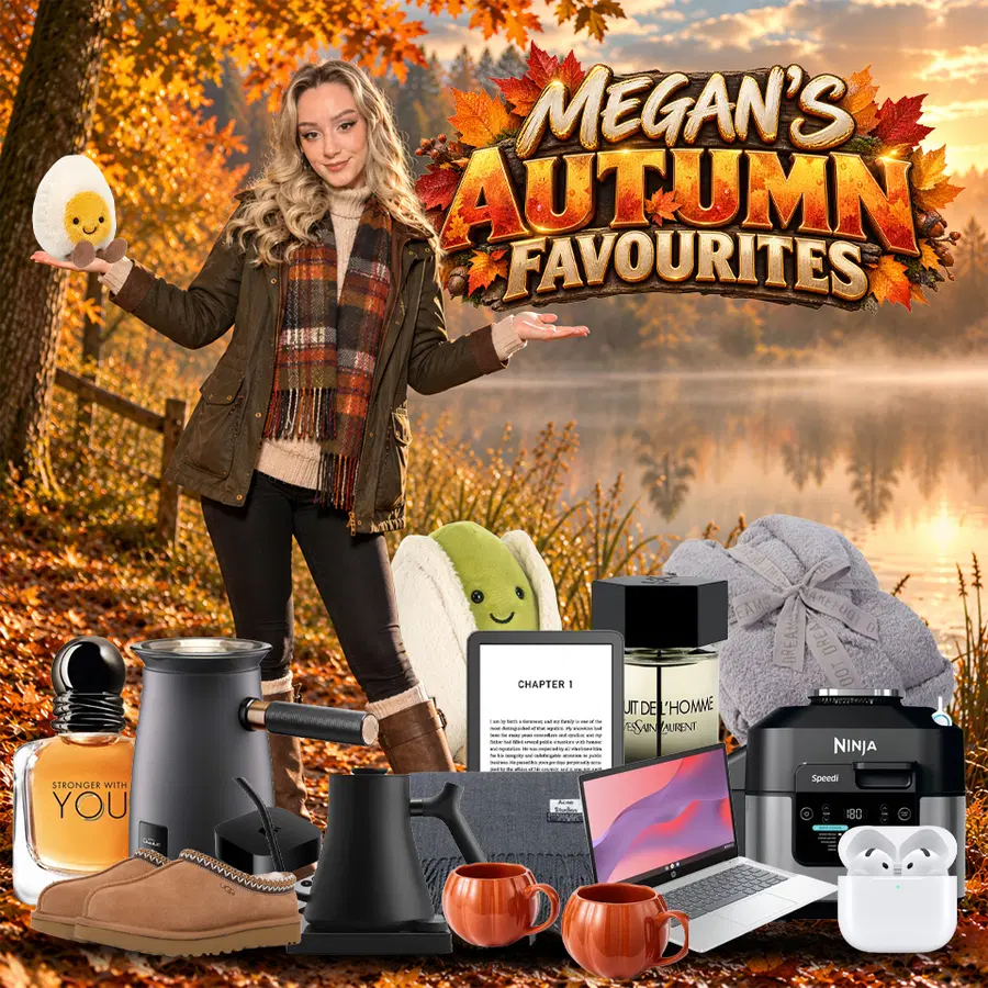 Megan’s Autumn Favourites! 1,000 prizes to win INSTANTLY!