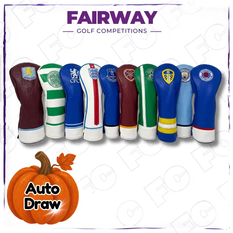 WIN A Football CADDI 2.0 Golf Fairway Wood Head Cover of choice! – AUTO DRAW