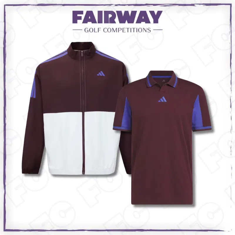 WIN a Adidas Beyond The Course Twistweave Full-Zip Windbreaker & Polo Shirt Duo!