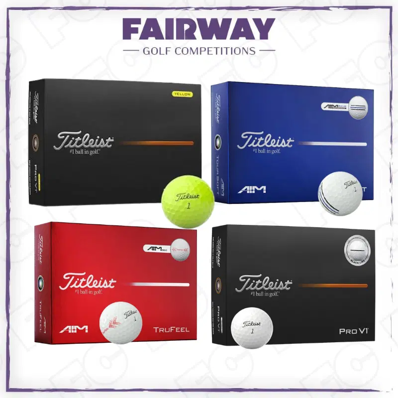 WIN 4 Dozen Titleist Balls of Choice!