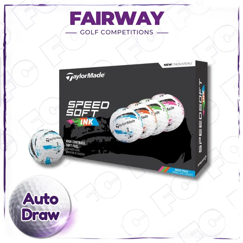 WIN 1 Dozen TaylorMade Speedsoft Ink Golf Balls! – AUTO DRAW