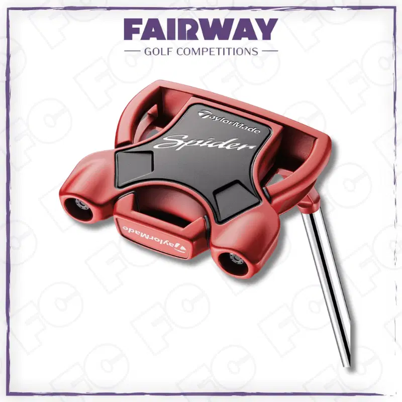 WIN a TaylorMade Spider Tour Red 3 Golf Putter!