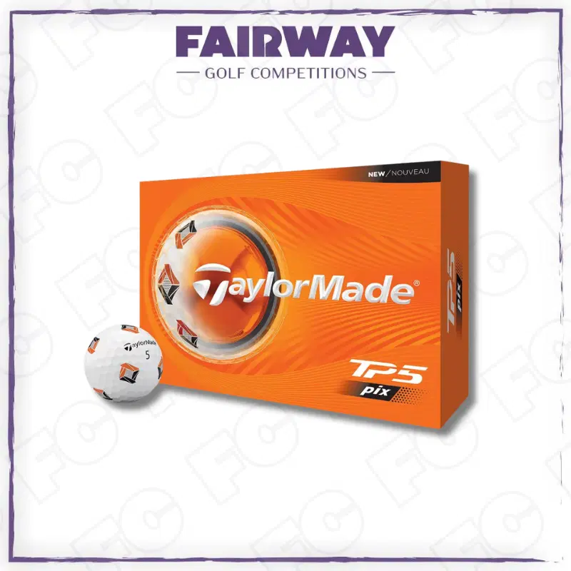 WIN 2x TaylorMade TP5 PIX Golf Balls!