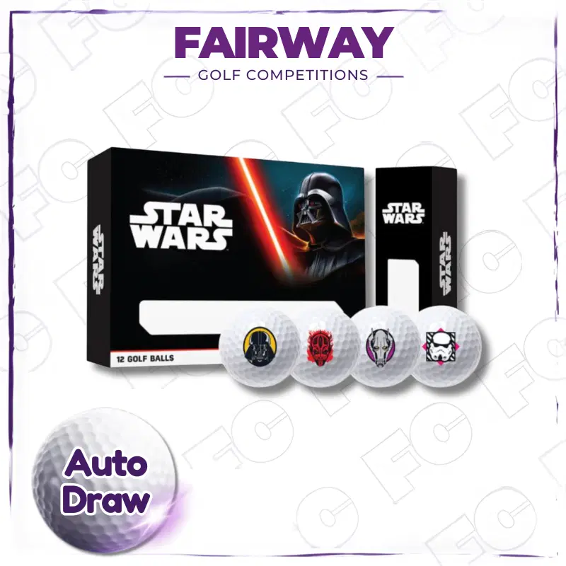 WIN 1 Dozen Volvik Vimat Star Wars Dozen Golf Balls! – AUTO DRAW