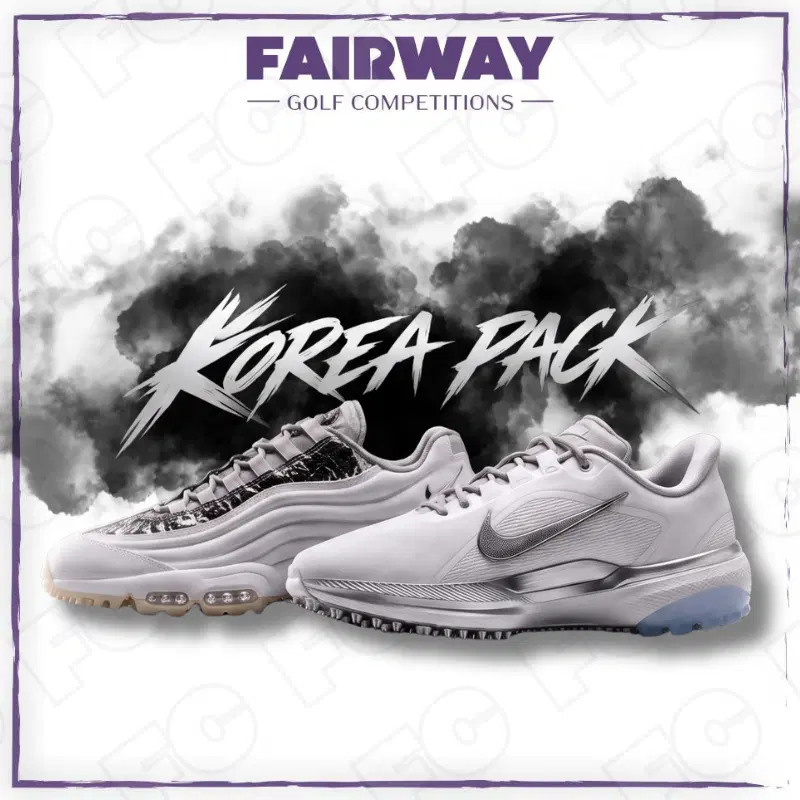 WIN a Pair of Limited Edition Nike Korea Pack Air Max Golf Shoes!