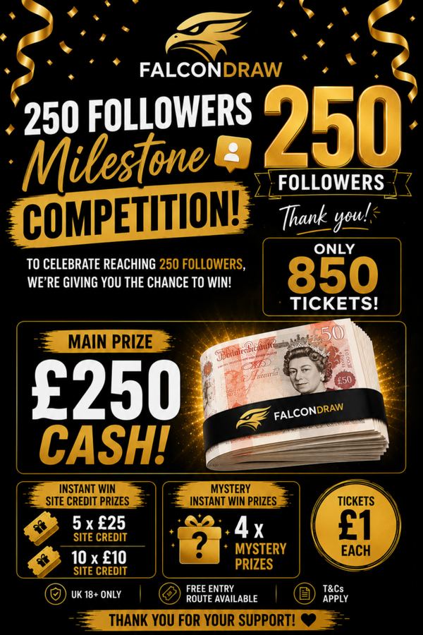 Falcon’s 250 Follower Celebration