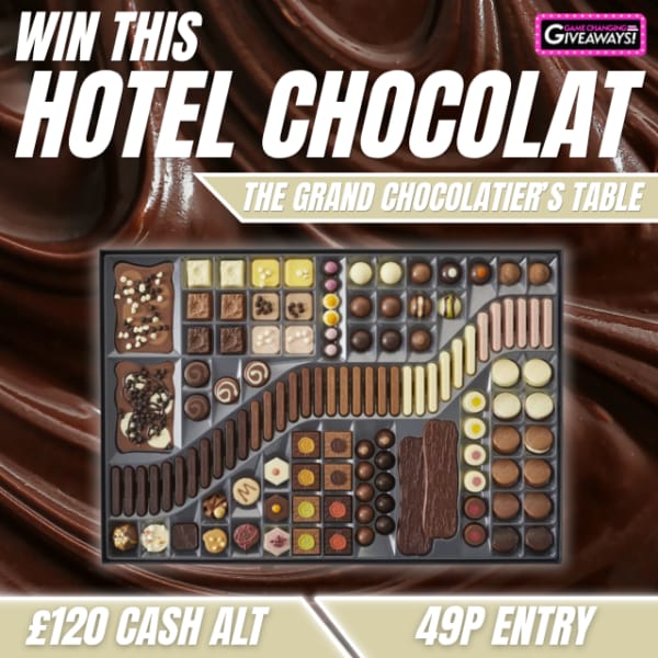 Hotel Chocolat – The Grand Chocolatier’s Table or £120 Cash alt