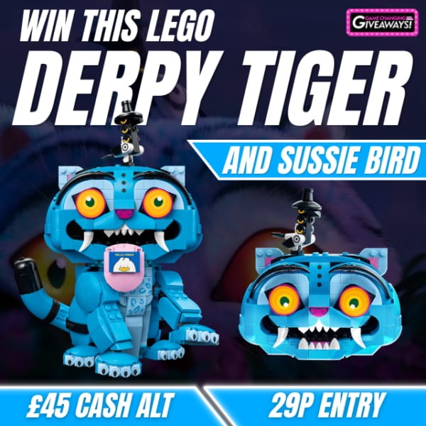 LEGO Derpy Tiger and Sussie Bird or £45 Cash alt