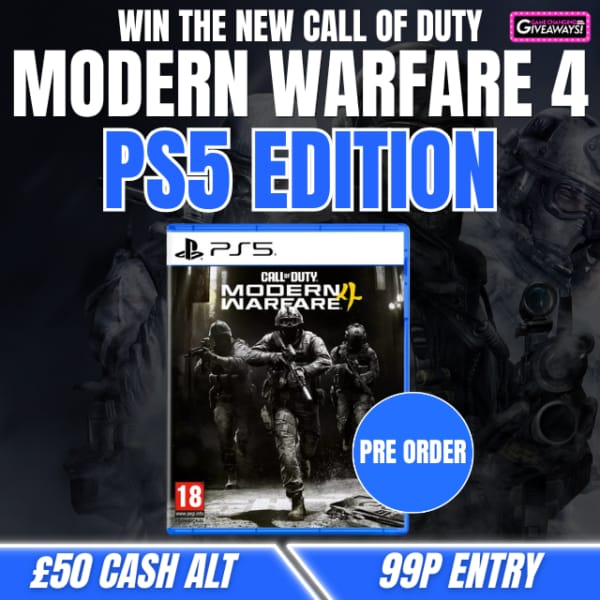 PS5 Call of Duty: Modern Warfare 4 (Pre Order) or £50 Cash alt