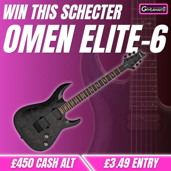 Schecter Omen Elite-6 or £450 Cash alt
