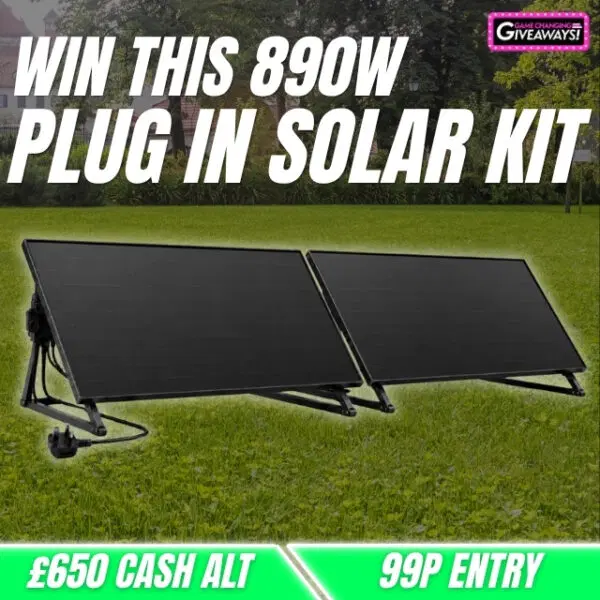 Plug In Solar Kit (890w) or £650 Cash alt