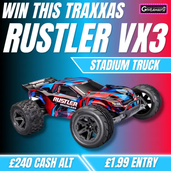 Traxxas Rustler VX3 Stadium Truck or £240 Cash alt