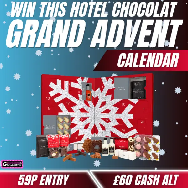 Hotel Chocolat Grand Advent Calendar or £60 Cash alt