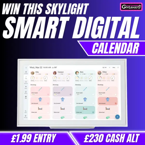 SKYLIGHT Smart Digital Calendar or £230 Cash alt
