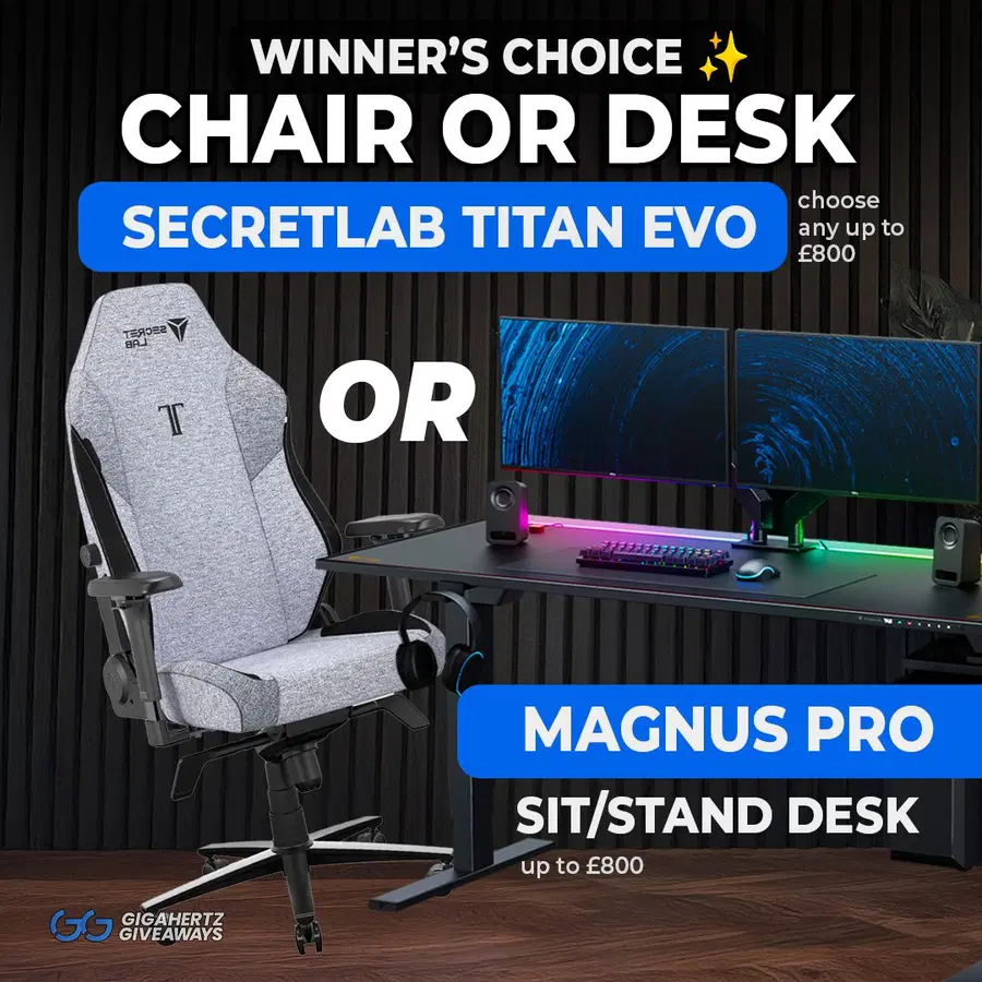 Secretlab | TITAN Evo or MAGNUS Pro Desk