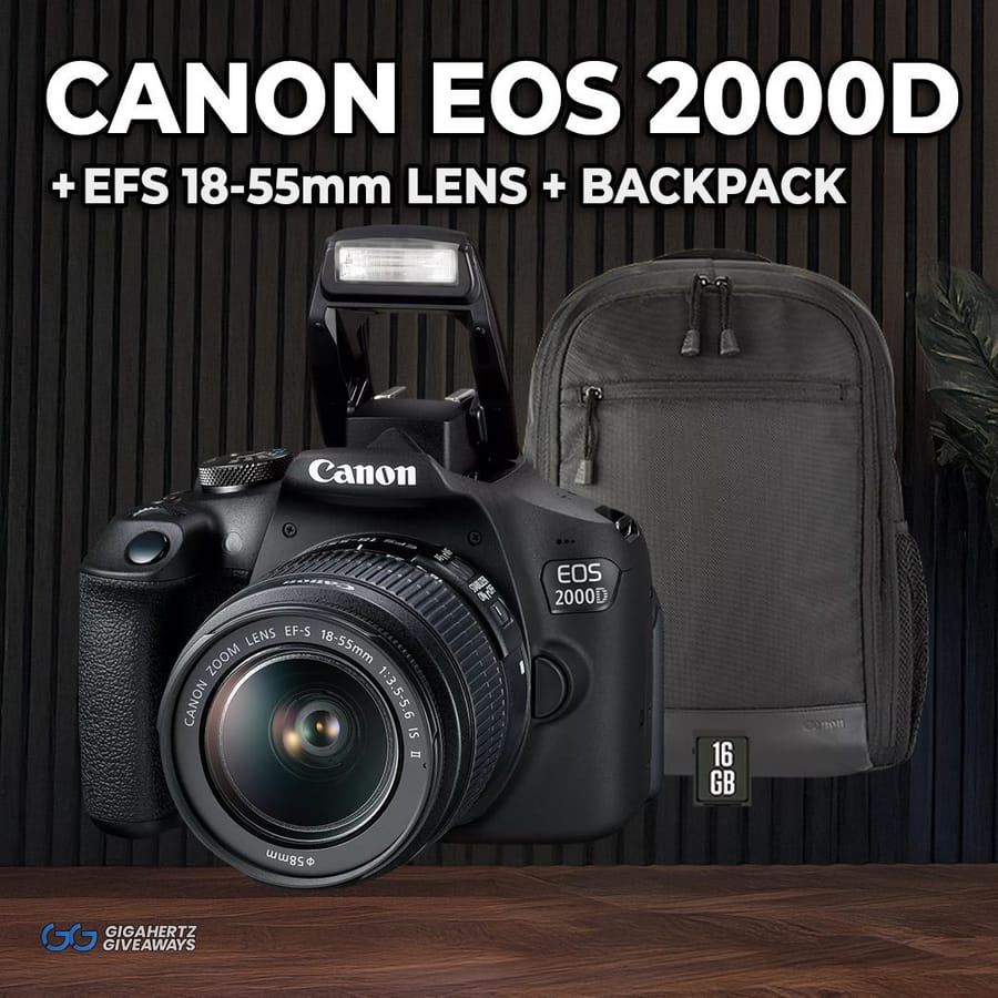 Canon EOS 2000D | + EF-S 18-55mm Lens