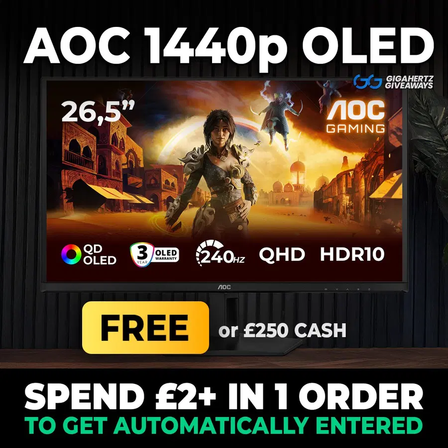 FREE | AOC 1440p 240Hz OLED