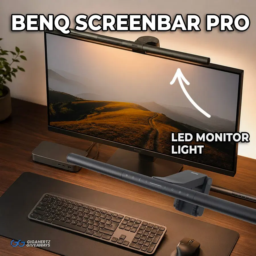 BenQ ScreenBar Pro | LED Monitor Light